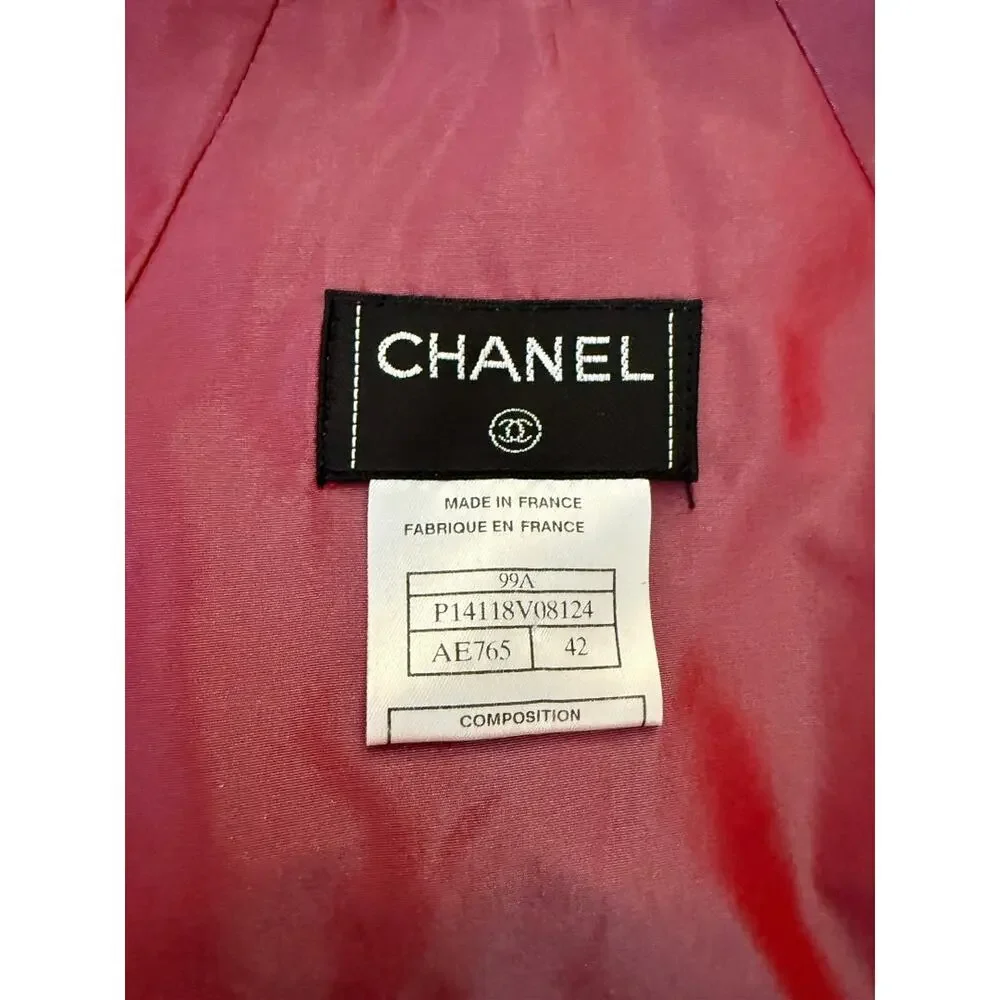 Chanel Fall 1999 Runway Asymmetrical Quilted Maxi Skirt – Size FR 42 (US 8)